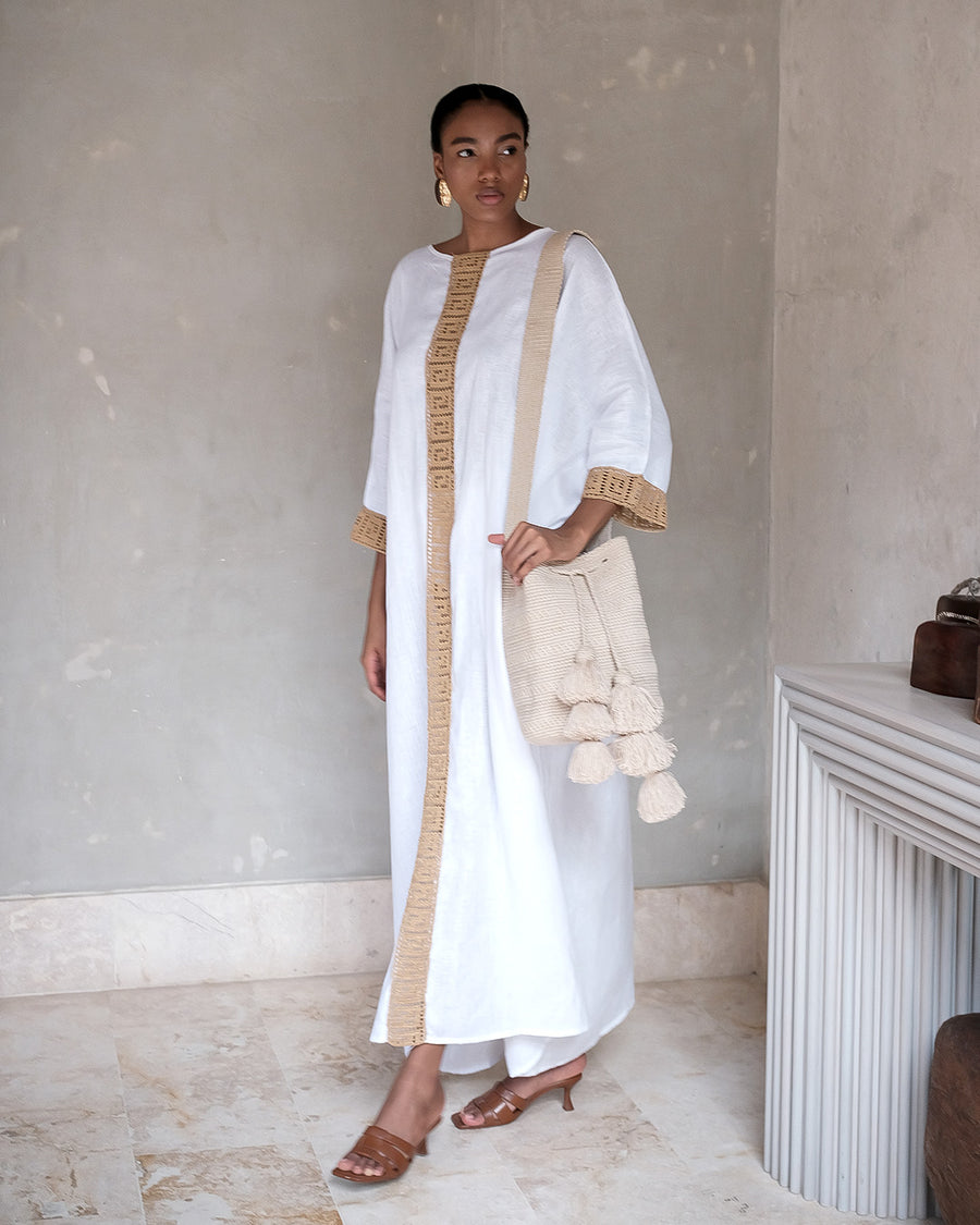 Mochila wayuu Basic Sand