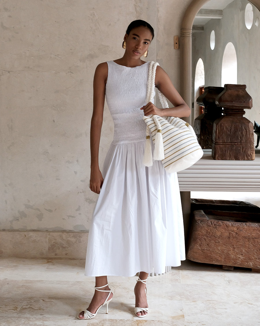 Tote bag  wayuu silver gold