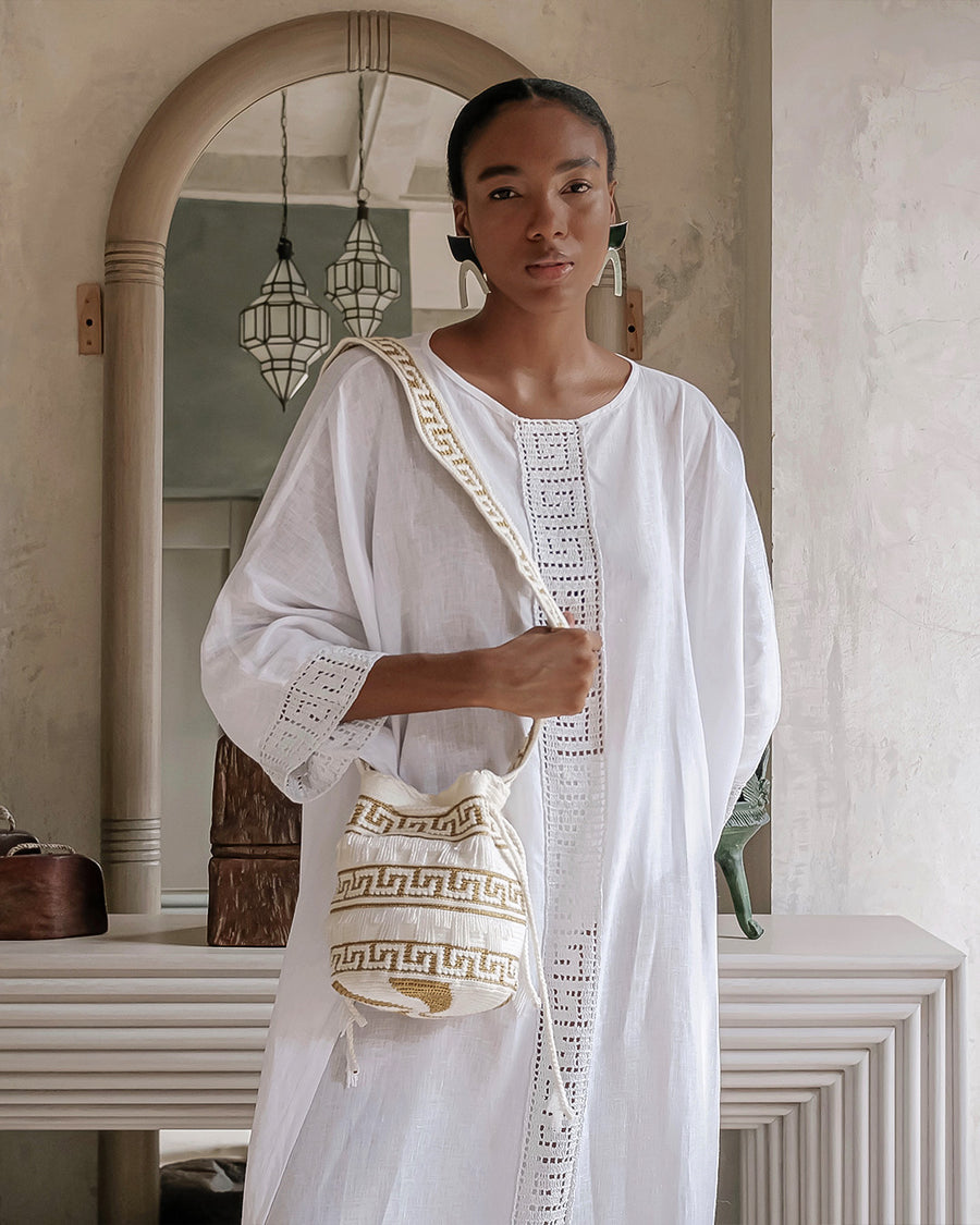 Mochila Wayuu Joselin Gold
