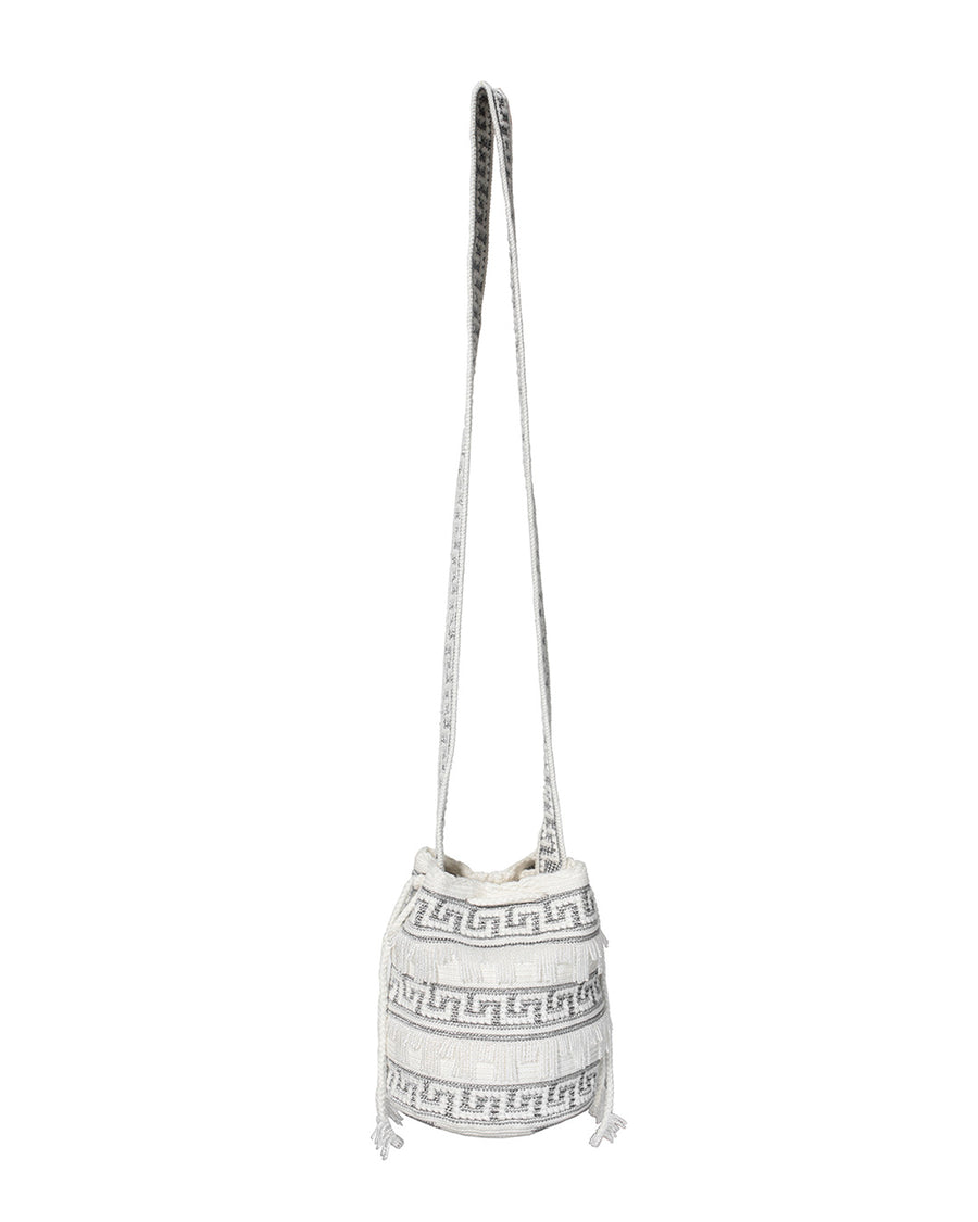 Mochila Wayuu Joselin Silver