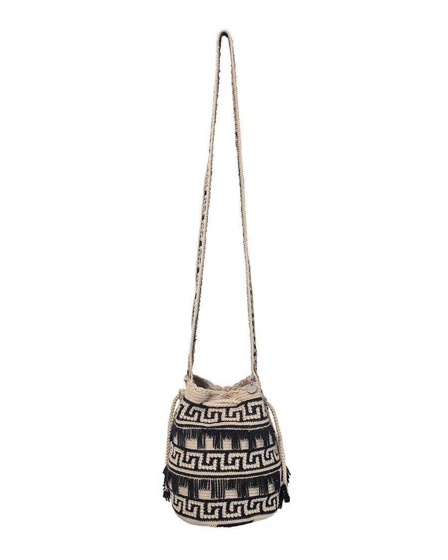 Mochila Wayuu Joselin Black
