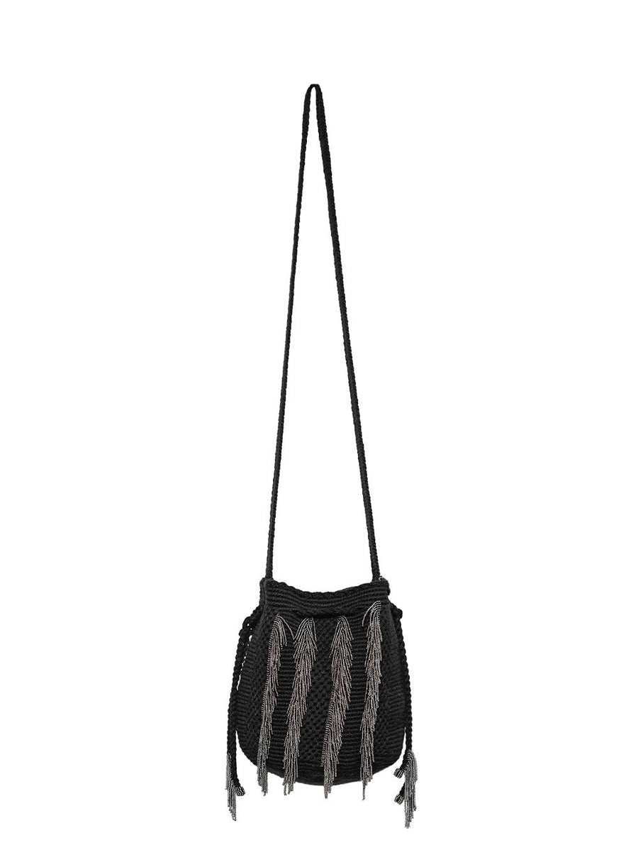 Mochila wayuu Embera Magia Black