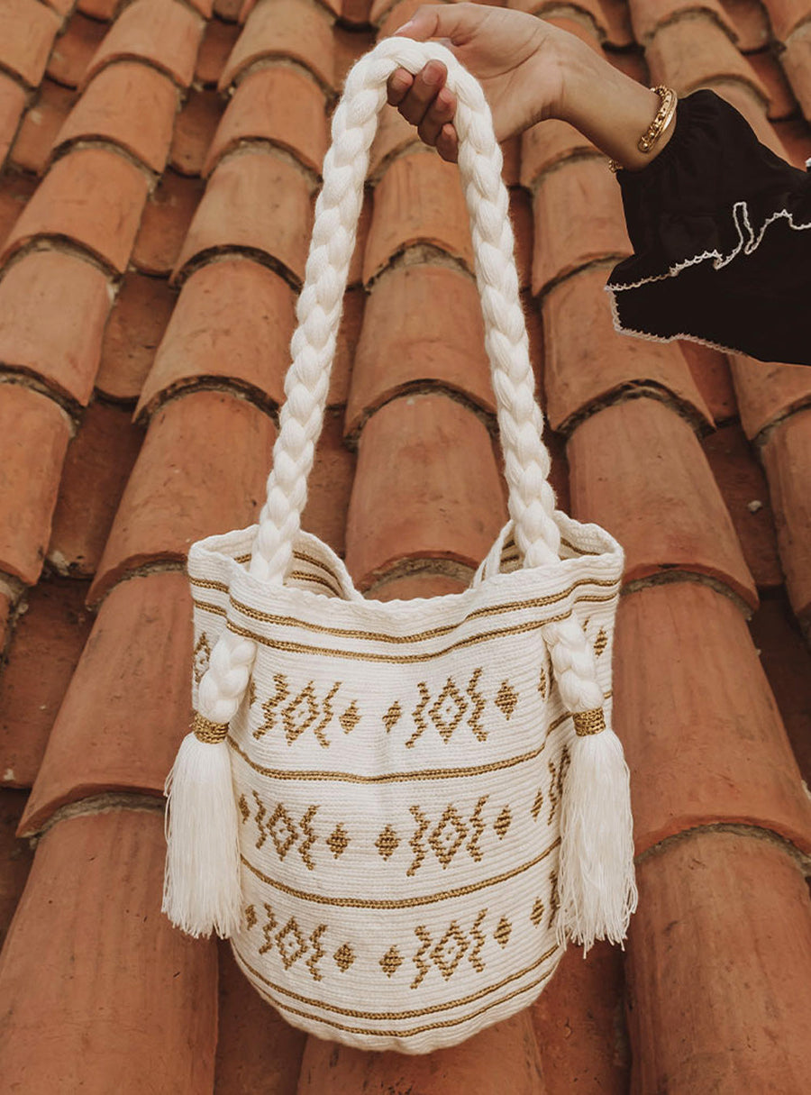 Tote bag wayuu  Gold