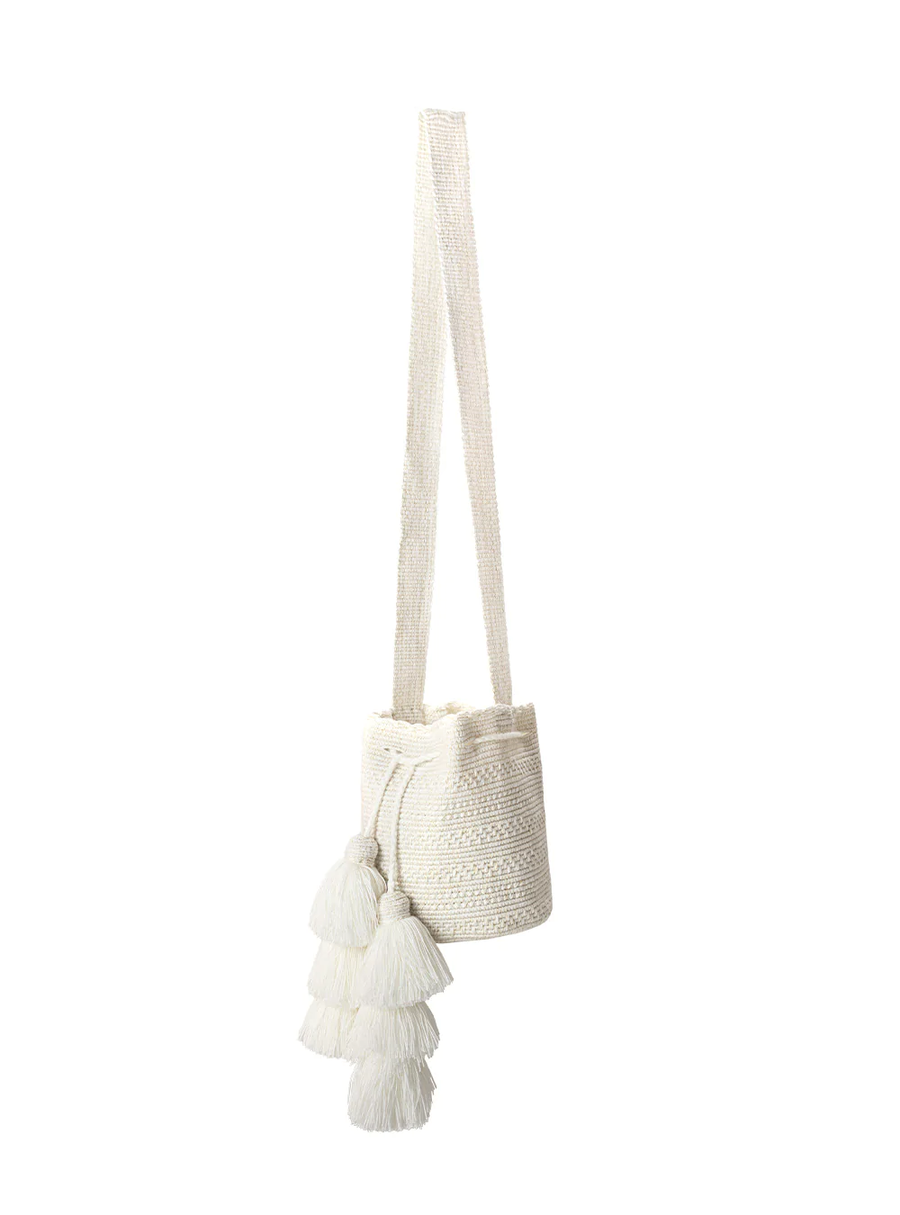 Mini Mochila wayuu Shiiliwaiya Pearl