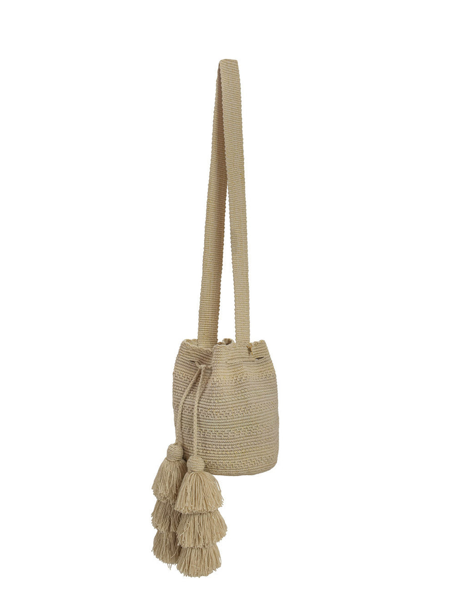 Medium Mochila  Wayuu Basic Sand